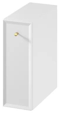 Cersanit S1022-006 - Falra szerelhető fürdőszobai szekrény MILLE 20x45 cm matt fehér