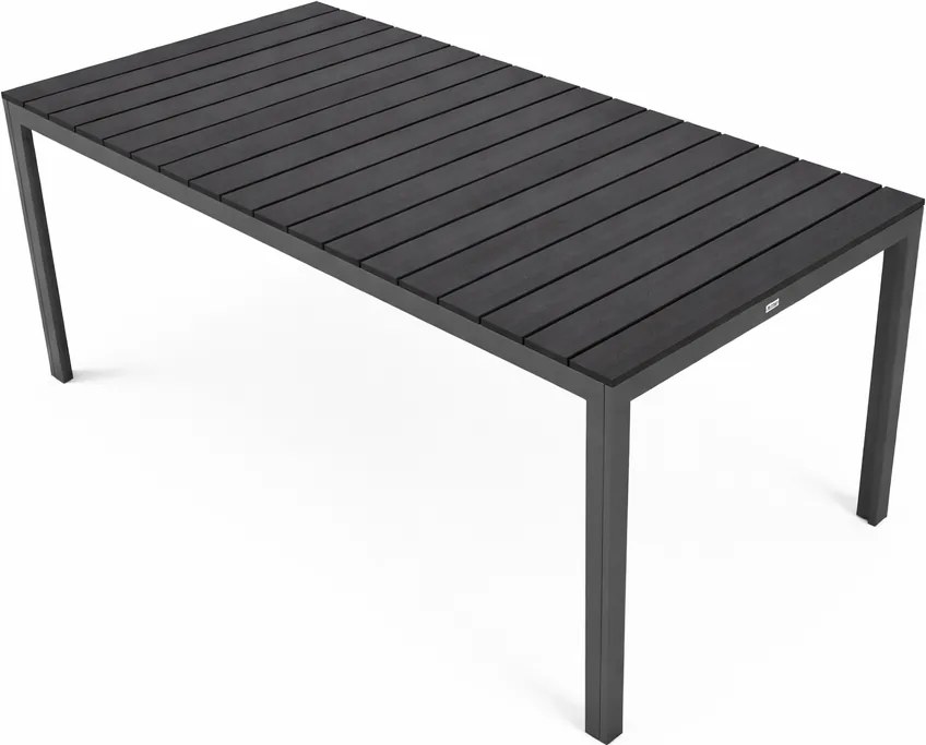 Furnigo Alumínium Mainz 1+8 kerti bútor szett - fekete