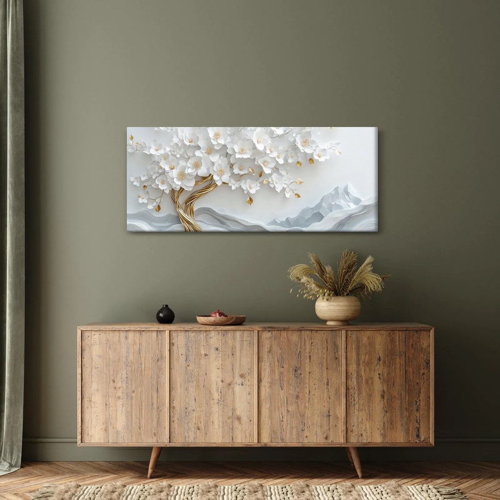Kép – 3D elegáns életfa (120x50 cm)