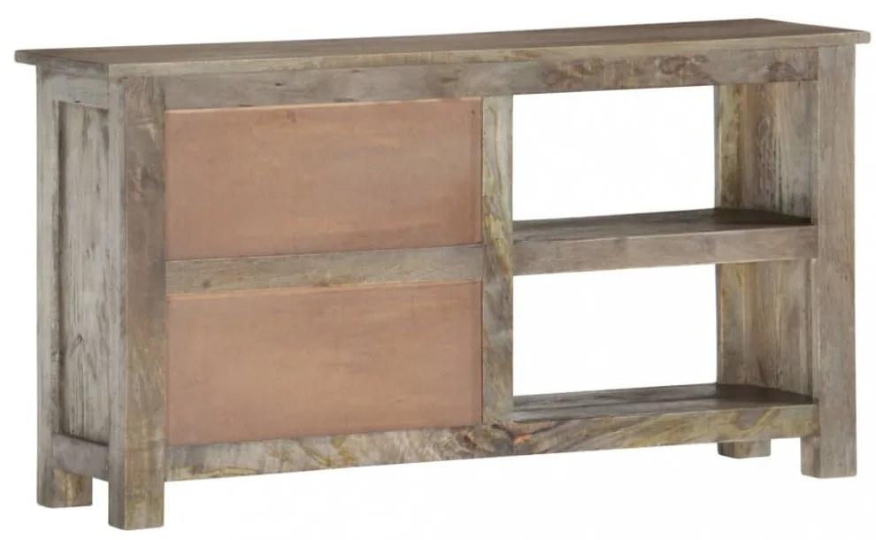 tömör mangófa TV-szekrény 100 x 30 x 55 cm