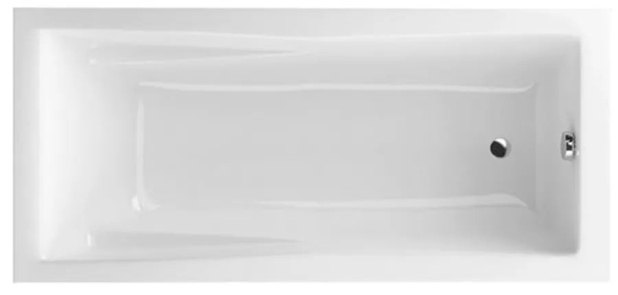 Huron egyenes kádtest 180, lábbal