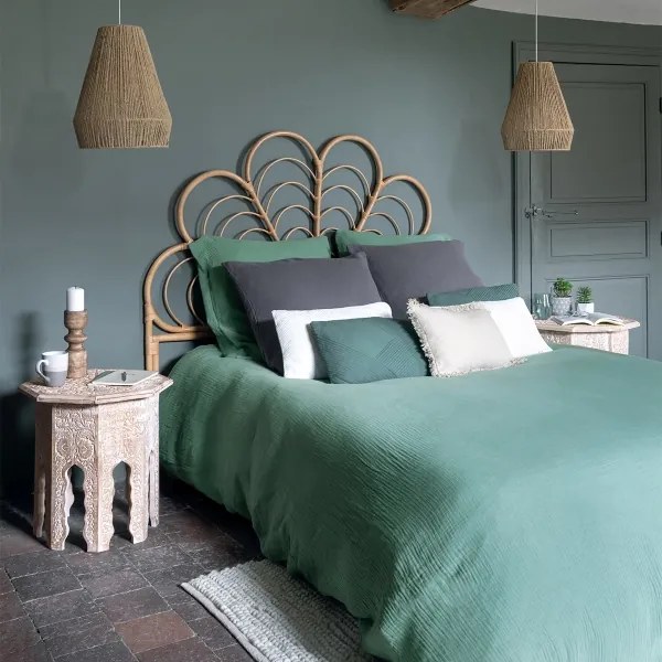 Atmosphera - Csillár zsinóron PALM 1xE27/40W/230V juta