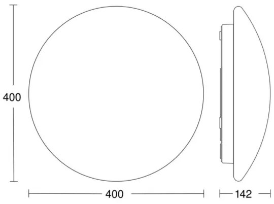 STEINEL 058593 - LED Fürdőszobai lámpa érzékelővel RS PRO LED/20W/230V IP54