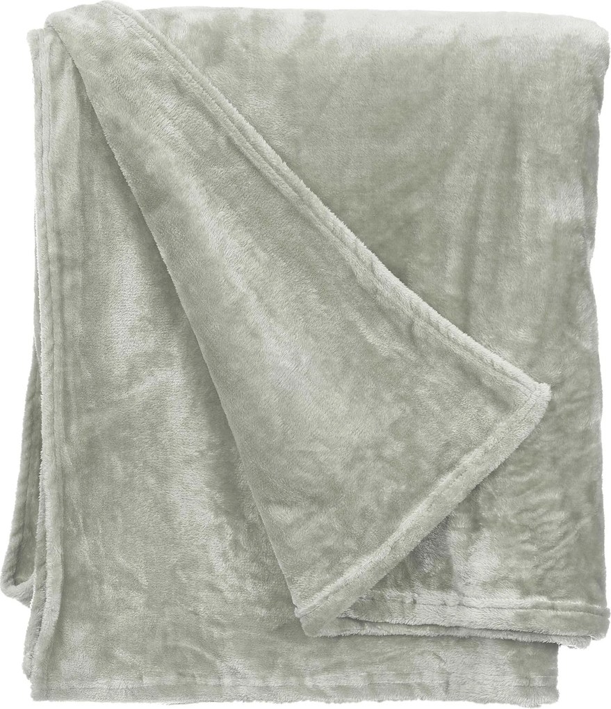 Plüss Takaró Poliészter Világoszöld 130 X 160 CM Otthoni Használatra