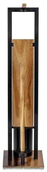 WENKO 25784100 - RIVALTA WC szett 18x70 cm barna/fekete