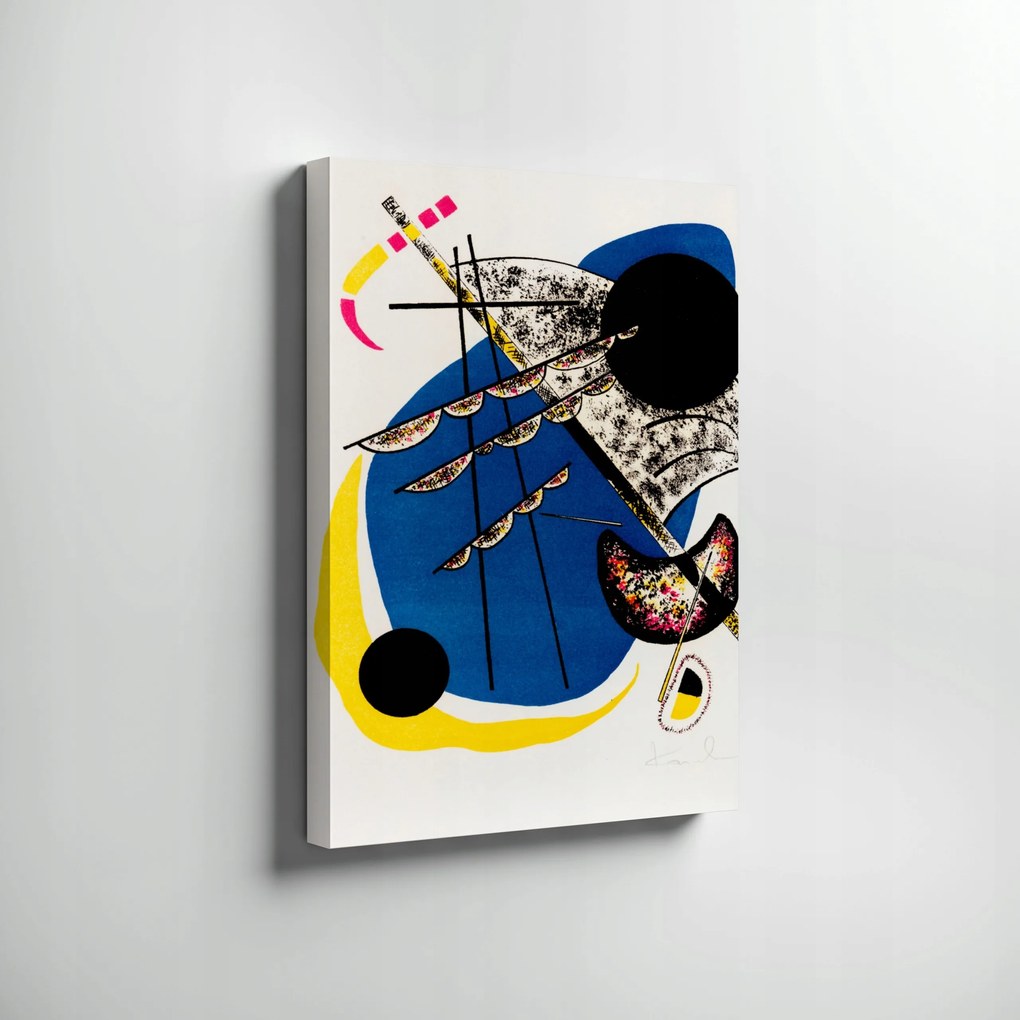 Vászonkép "cím NÉLKÜL"Kleine Welten Wassily Kandinsky 1922, 70x50cm