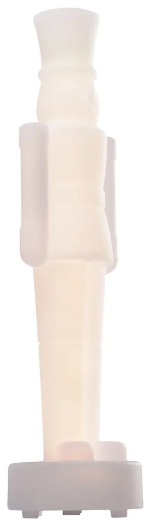 Karácsonyi asztali lámpa fehér, LED-del, dimmelhető és újratölthető RGBW-IC - Nutcracker