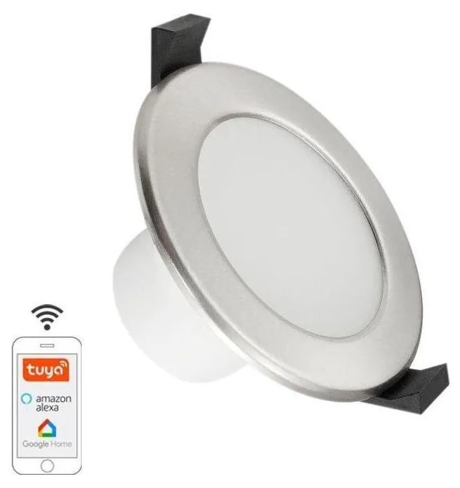 NEDES LED Dimmelhető fürdőszobai lámpa LED/7W/230V 3000K-6500K Wi-Fi Tuya IP44 ND3332