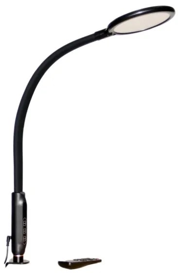 LED Dimmelhető lámpa 3in1 LED/12W/230V fekete CRI 90 + távirányítás