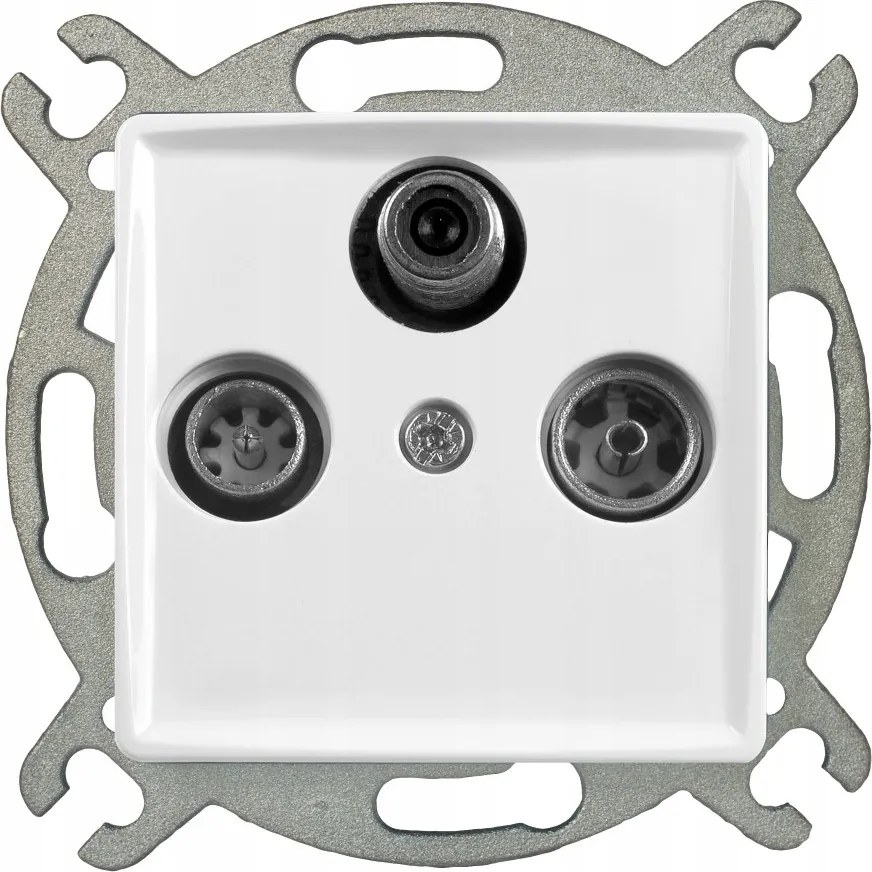 Rtv-sat aljzat végzáró, fehér, Linnera S, fehér