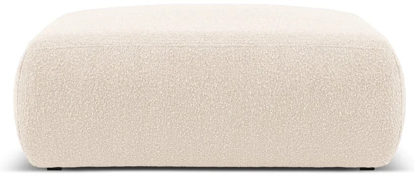 Bézs buklé puff Molino – Micadoni Home