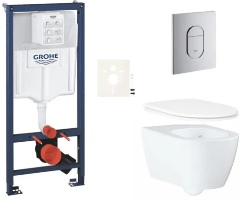 Fali WC szett GROHE Essence előtétfalas szereléshez SIKOGRSESA