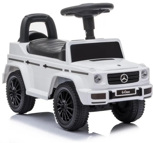 Push autó Mercedes G350d 2xAA fehér/fekete
