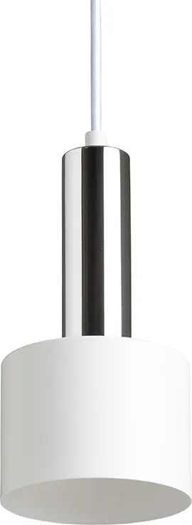 RENDL GIULIA 12 függőlámpa fehér króm 230V LED E27 11W