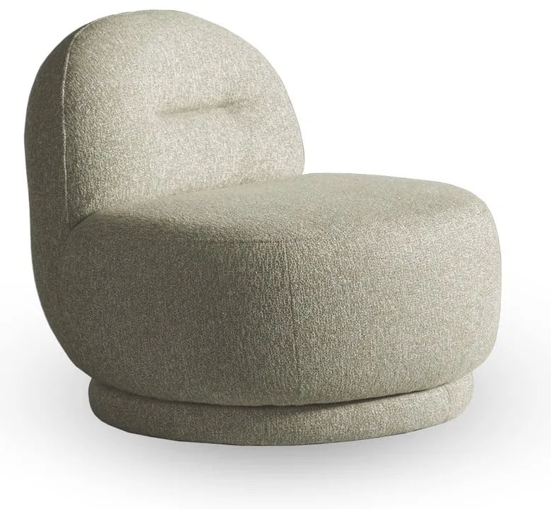Bézs fotel Ovo – Miuform