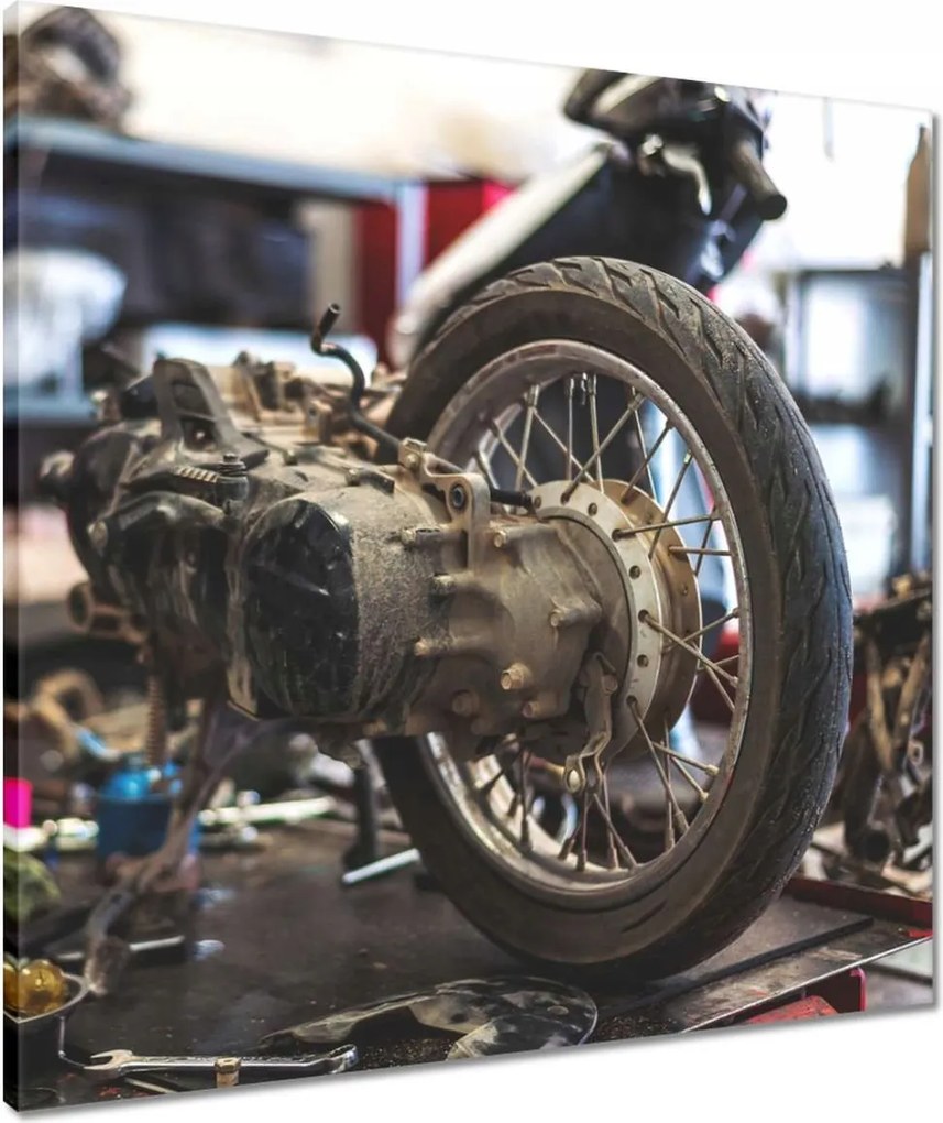 Vászonkép 60x60 Motorkerékpárok