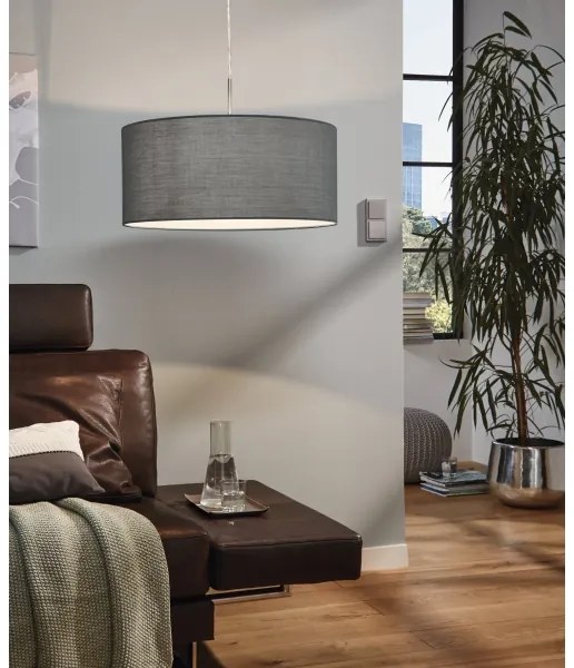 Eglo 31577 - PASTERI függeszték 1xE27/60W/230V, kábellel