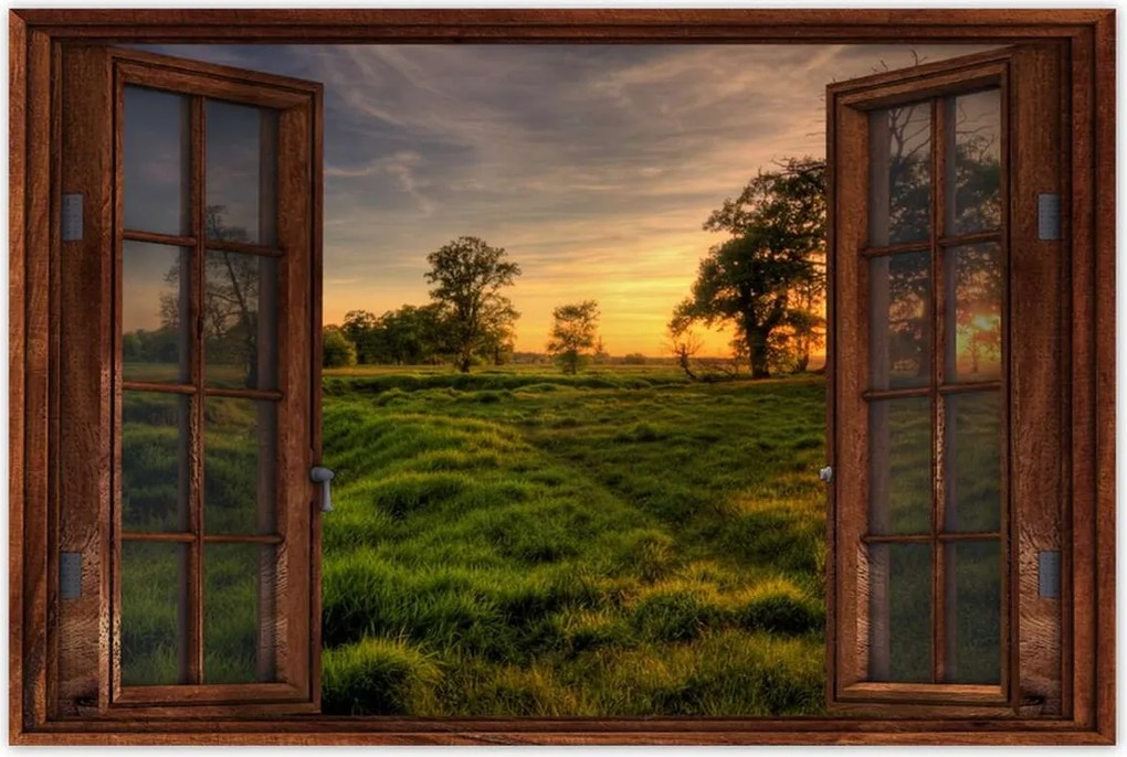 Poszterek 60x40 Naplemente a croissant-ban