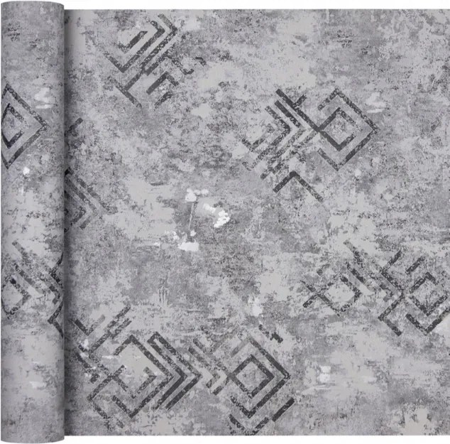 Tapéta Geometria nyers Vakolat Beton Fliz