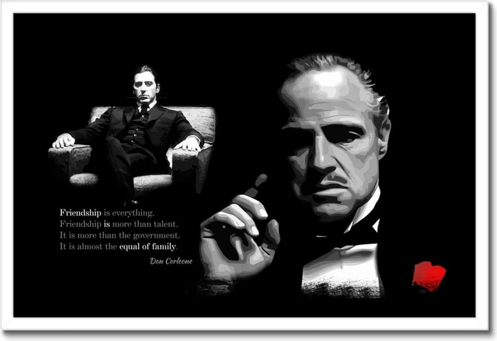 Poszterek keretben 60x40 Don Vito Corleone