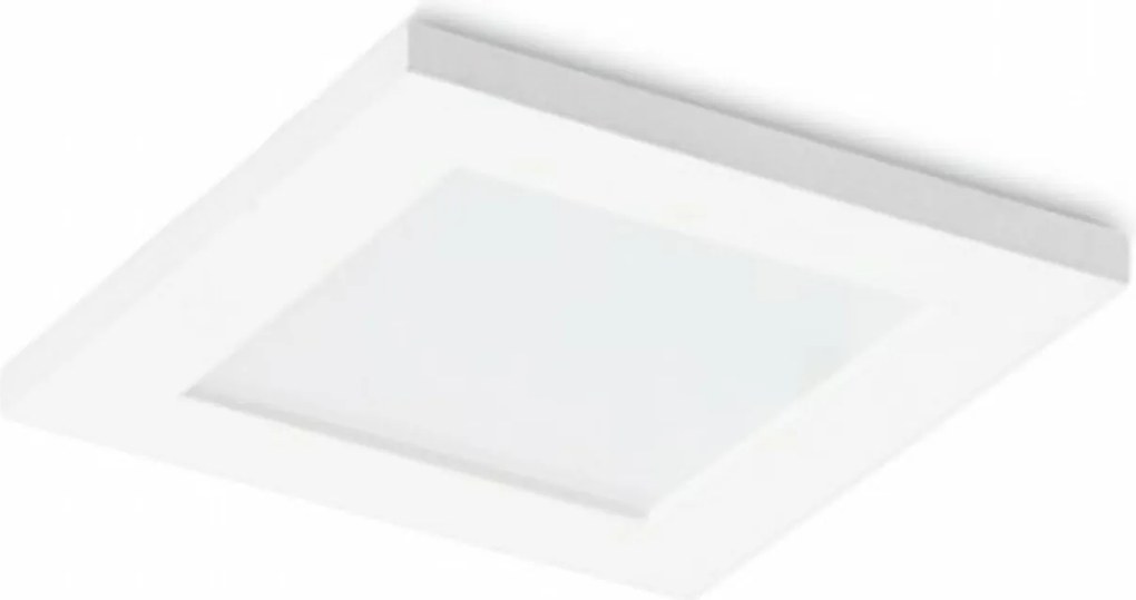 Süllyesztett fehér színű Rendl Leroy Sq lámpatest, fürdőszobába