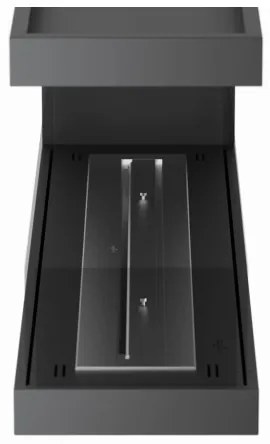 InFire - Sarok BIO kandalló 120x50 cm 3kW bifaciális