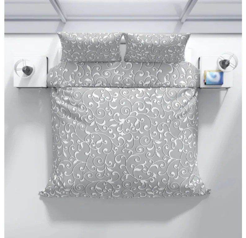 Pamut ágynemű GREY ORIENT szürke Ágyneműhuzat mérete: 70 x 90 cm | 140 x 200 cm