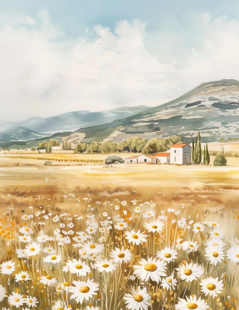 Poszter 50x65cm Csendes Erdély Nap