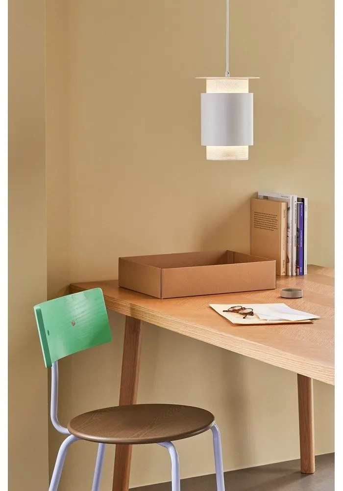 Étkezőasztal tölgyfa dekorral 100x200 cm Herringbone – Hübsch