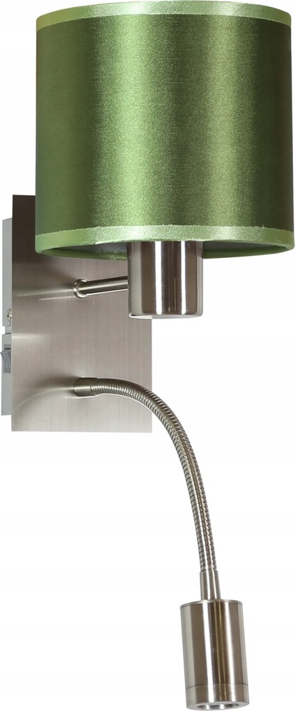 Fali lámpa Candellux zöld E14 40 W