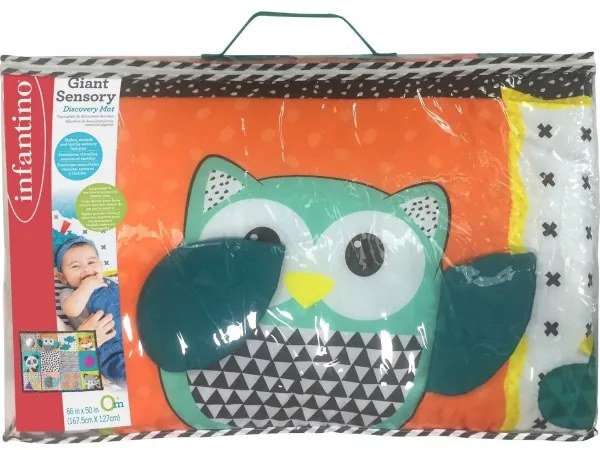 Infantino - Gyermek játékszőnyeg MAXI ZOO