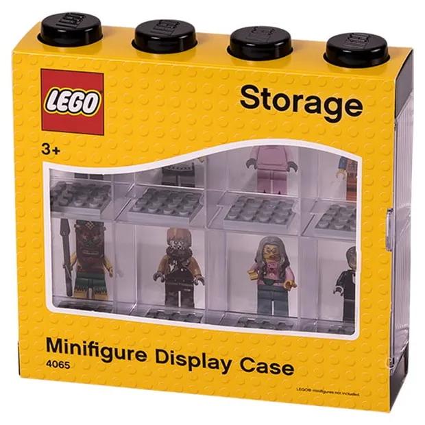 Fekete-fehér minifigura gyűjtődoboz, 8 db minifigurához - LEGO®