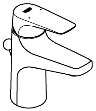 GROHE 23809000 - START FLOW mosdócsaptelep DN 15, fényes króm