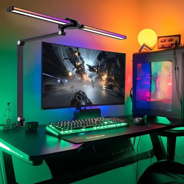 Brilagi - LED RGB érintős, dimmelhető asztali lámpa VARIO LED/18W/230V 3000-6500K CRI 96