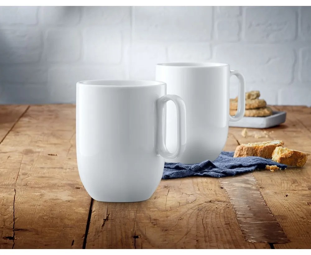 Fehér porcelán bögre szett 2 db-os 380 ml Barista – WMF