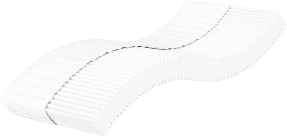 fehér H2/H3 keménységű habmatrac 100 x 210 cm