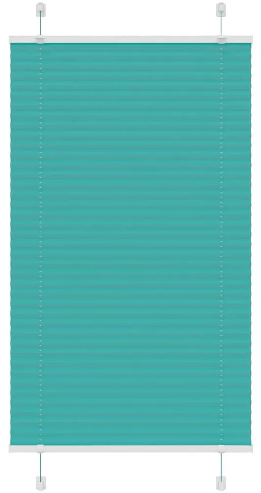 pliszírozott redőny Benzinzöld 80x150 cm szövetszélesség