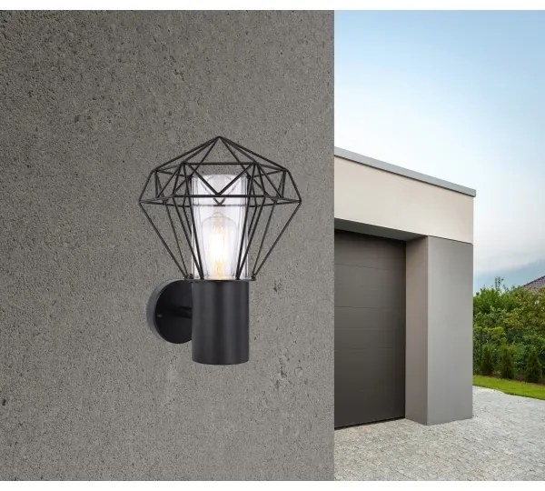 Globo 31355 - Kültéri fali lámpa HORACE 1xE27/15W/230V IP44