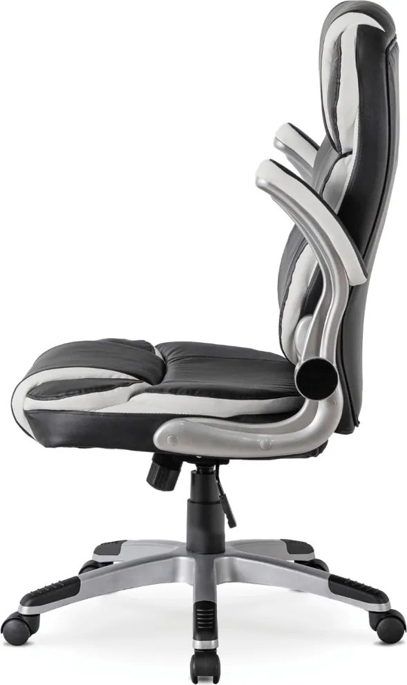 Forgószék fekete színben, műbőr kárpittal. LIVERPOOL