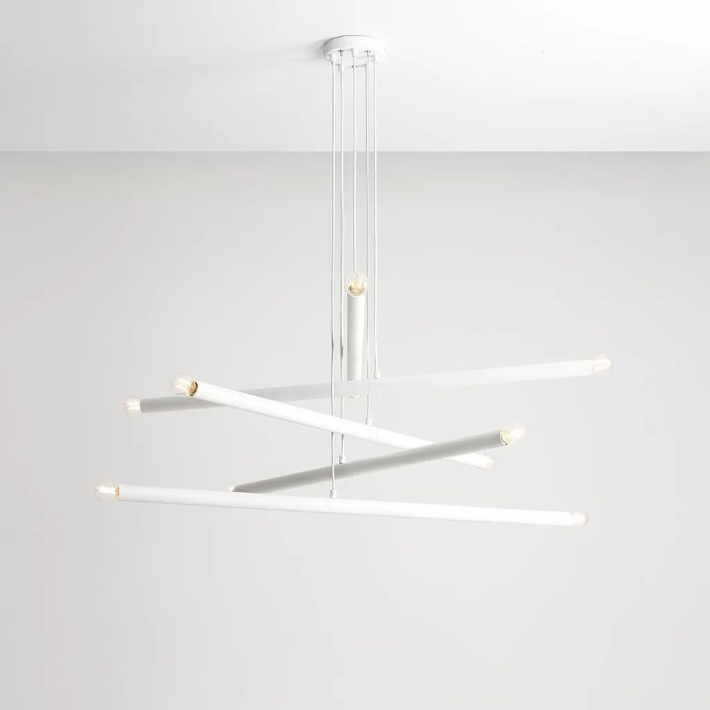 ALDEX 1072M TUBO Modern Led Függesztett Lámpa Fehér E14 IP20