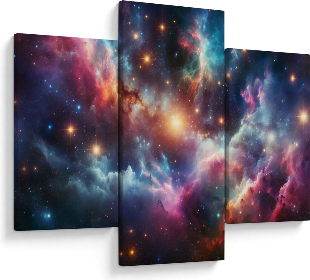 Kép - Sötét univerzum (90x60 cm)