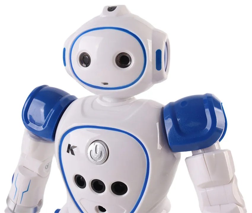 Cady robot intelligens, érzékelős, interaktív játék kék