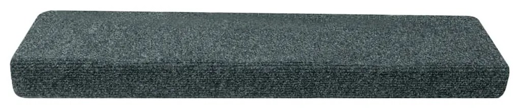 30 db zöld öntapadó lépcsőszőnyeg 65x21x4 cm