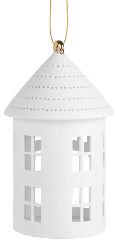 Függő porcelán gyertyatartó LIGHTHOUSE kerek - különböző méretek Méret: L