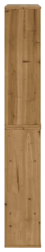 4 db tömörfa fenyőfa oldalsó szekrény ODDA 40x24x79 cm