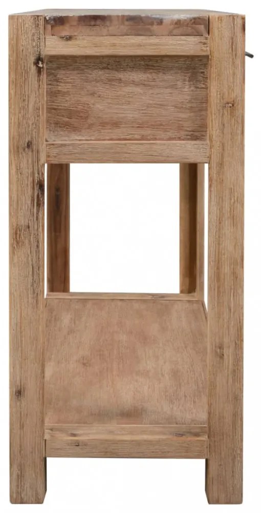 tömör akácfa tálalóasztal 82 x 33 x 73 cm