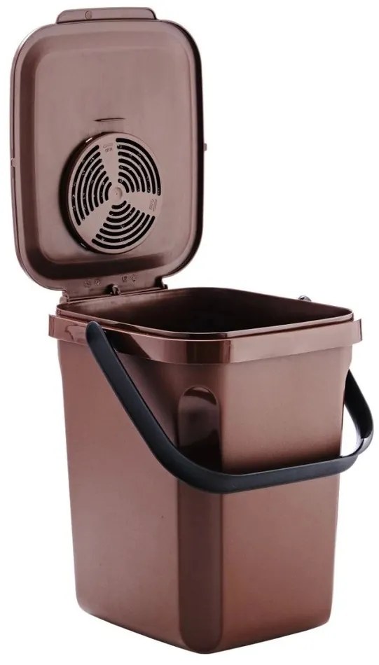 Denox Active Szerves hulladékos szemetes 10 l,barna