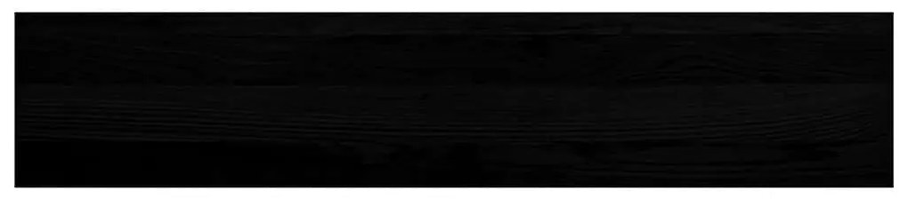 ablakpárkányok 2 db sötétbarna 100x20x2 cm tömör fa tölgyfa