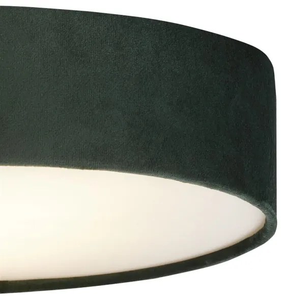 Searchlight 23298-3GR - Mennyezeti lámpatest DRUM 3xE27/60W/230V zöld