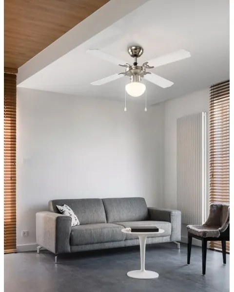 Eglo 56035 - LED mennyezeti ventilátor 1xE27/4,9W/230V átm. 106,6 cm